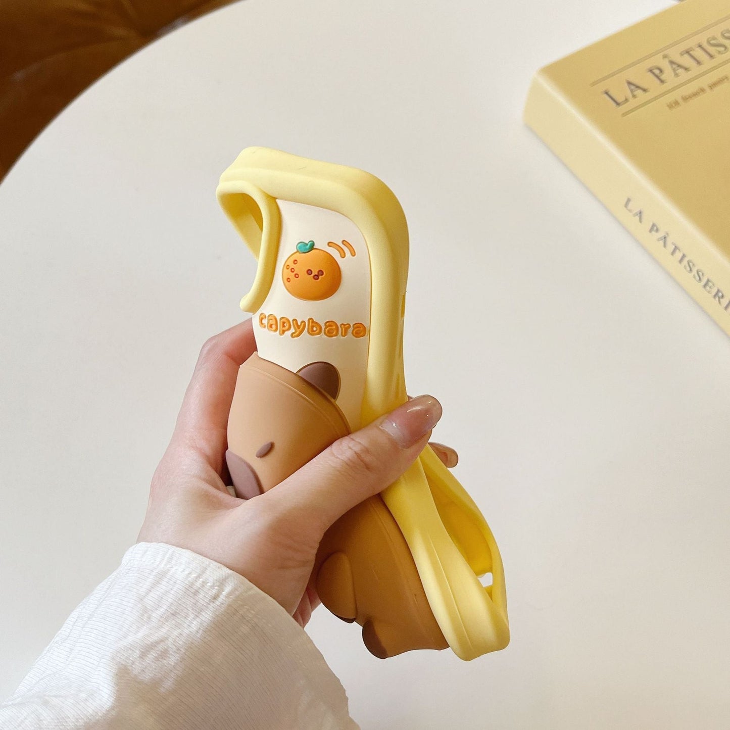 Bubbles 3D iPhone Case Capybara Blowing Kawaii