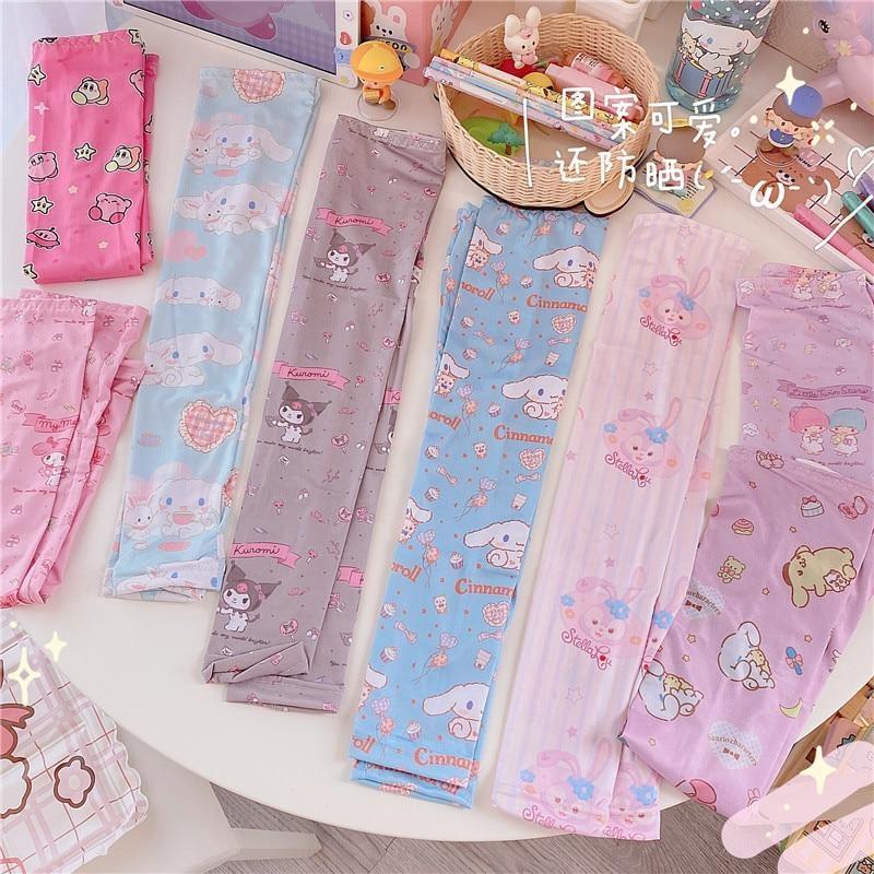 Kawaii Arm Sleeves - arm warmer, warmers, cinnamoroll, fairy kei, fairykei