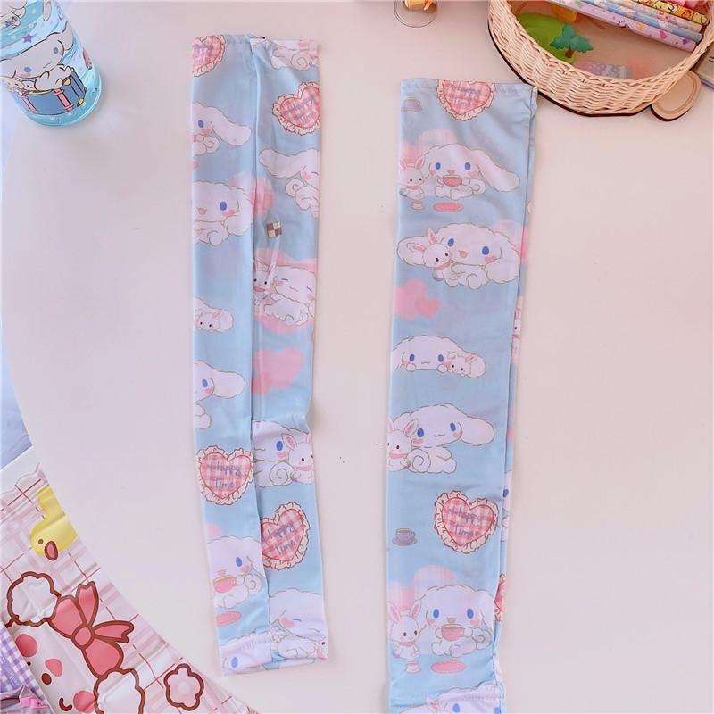 Kawaii Arm Sleeves - arm warmer, warmers, cinnamoroll, fairy kei, fairykei