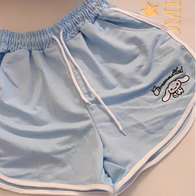 Kawaii athletic shorts - cinnamoroll - my melody - sanrio - short shorts