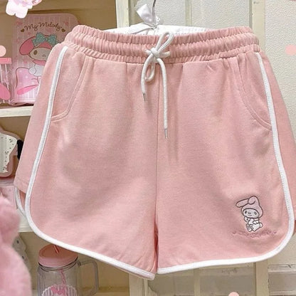 Kawaii athletic shorts - cinnamoroll - my melody - sanrio - short shorts