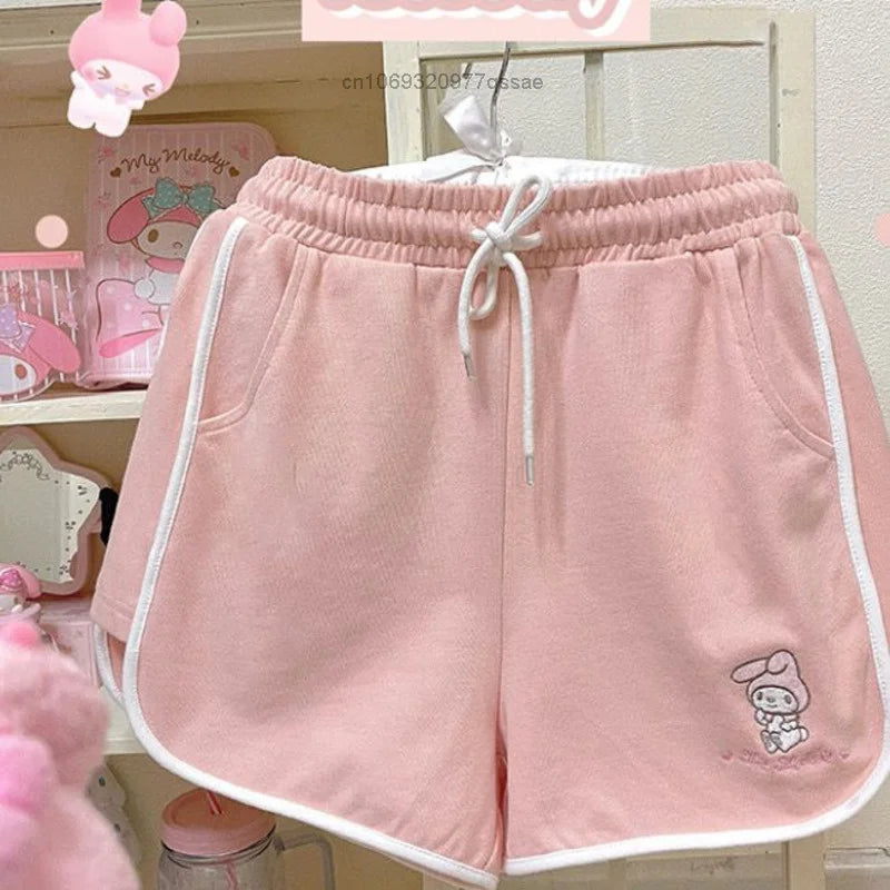 Kawaii athletic shorts - cinnamoroll - my melody - sanrio - short shorts