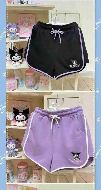 Kawaii athletic shorts - cinnamoroll - my melody - sanrio - short shorts