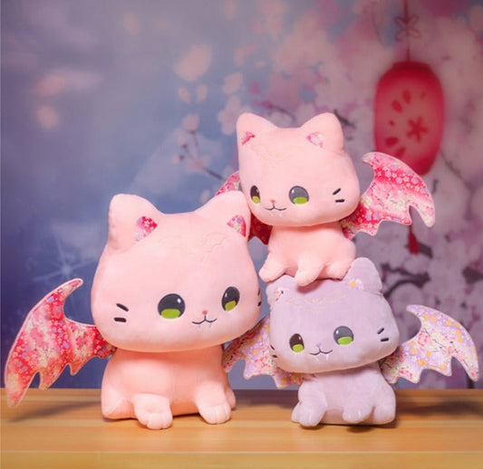 Kawaii baby bat plushies - bat - wings - bats - fairy kei - kawaii