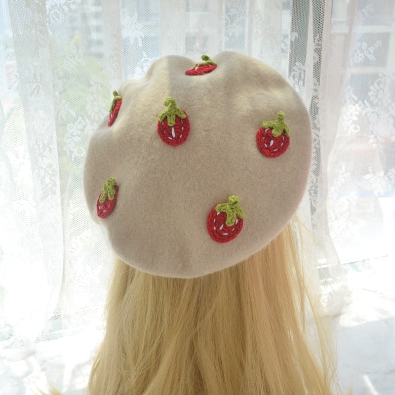 Kawaii Berets (21 styles) - beret, berets, hat, hats, headwear Kawaii Babe