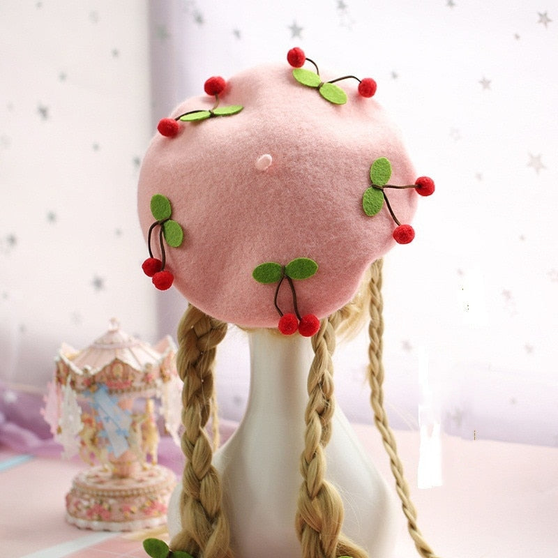 Kawaii Berets (21 styles) - beret, berets, hat, hats, headwear Kawaii Babe