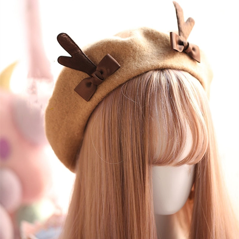Kawaii Berets (21 styles) - beret, berets, hat, hats, headwear Kawaii Babe