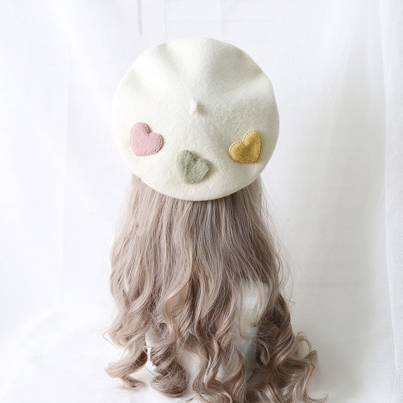Kawaii Berets (21 styles) - beret, berets, hat, hats, headwear Kawaii Babe