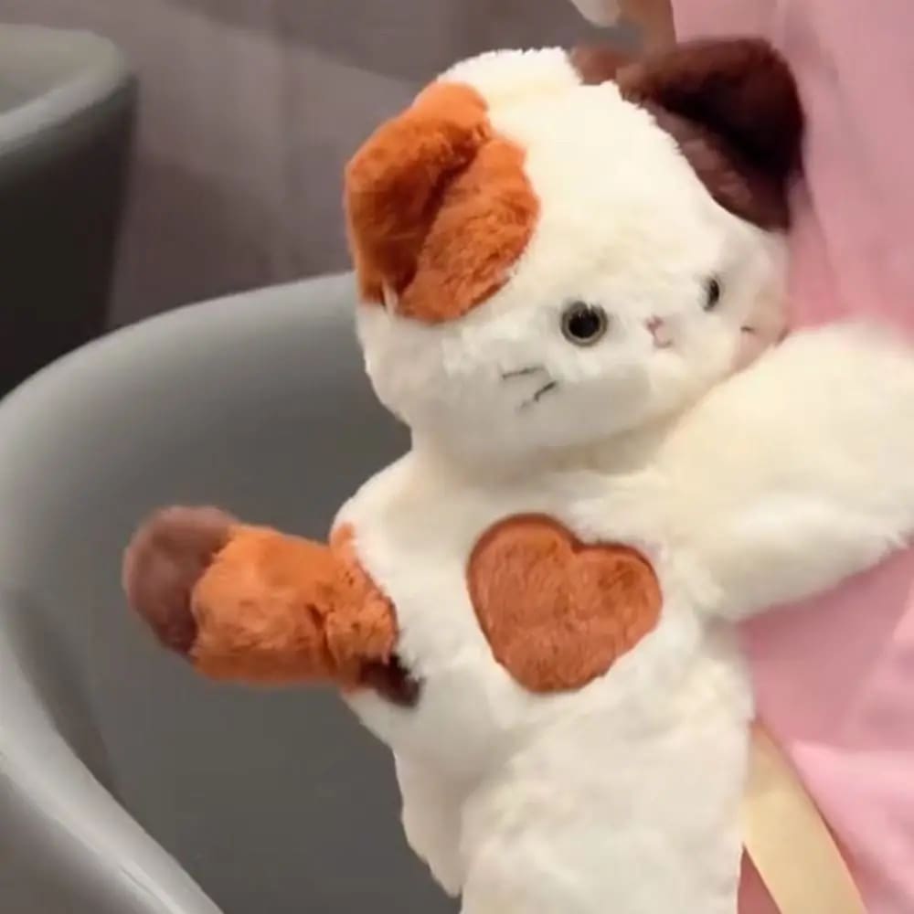 Kawaii calico kitten fanny pack bag carrying cross body