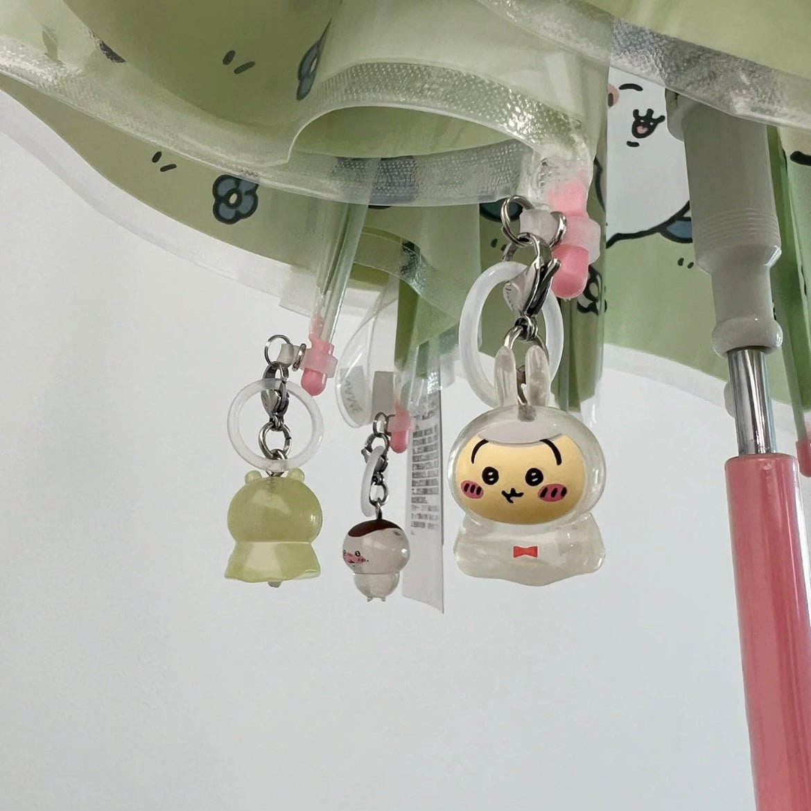 Raincoat Kawaii Keychain Chiikawa Usagi Doll Hachiware