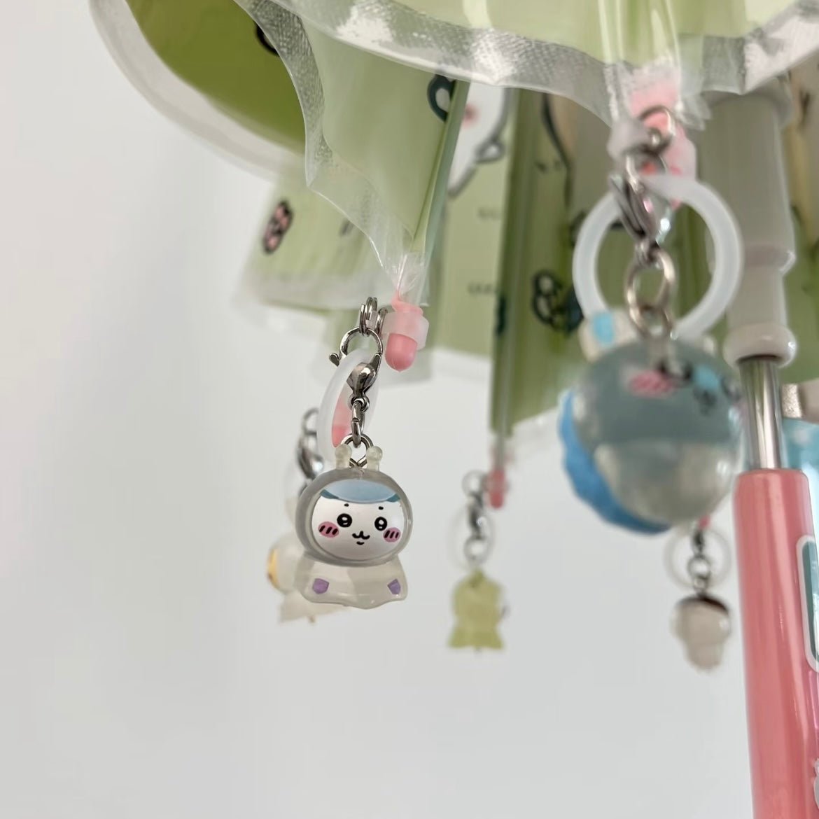 Raincoat Kawaii Keychain Chiikawa Usagi Doll Hachiware