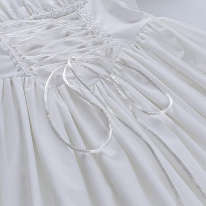 Kawaii cute babydoll maiden dress gothic tutu skirt dark fashion