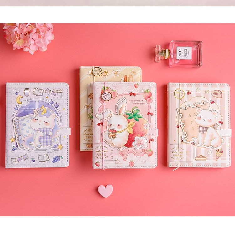 Kawaii Foodie Diaries - diairies, diary, journal, journaling, stationary Kawaii Babe