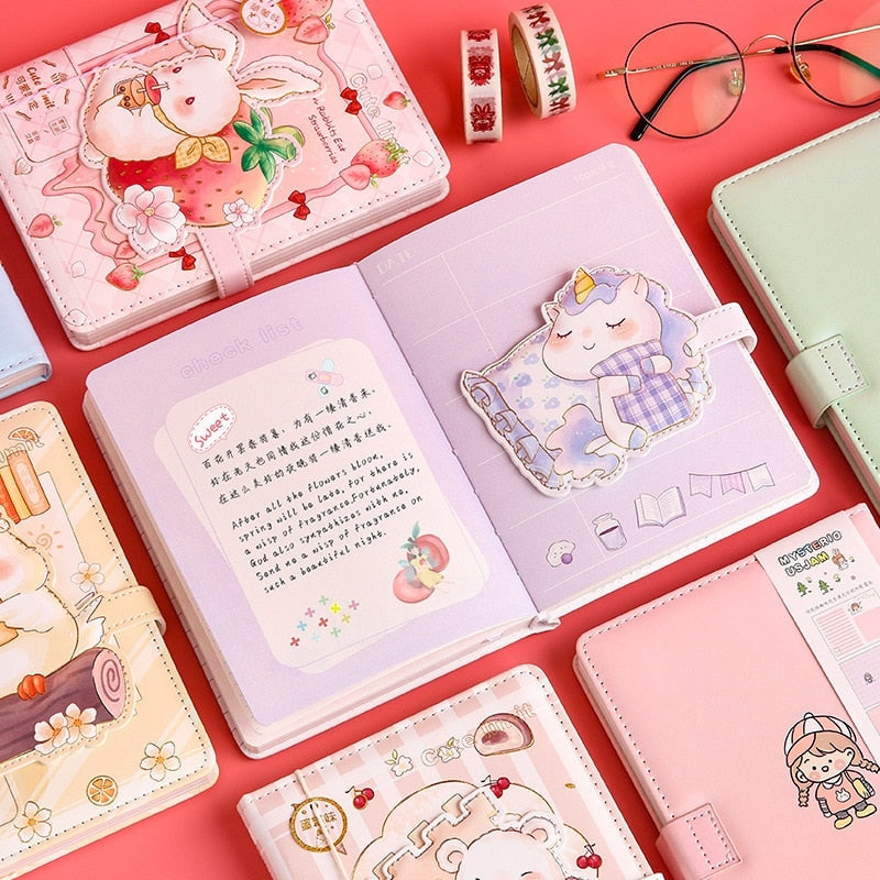 Kawaii Foodie Diaries - diairies, diary, journal, journaling, stationary Kawaii Babe