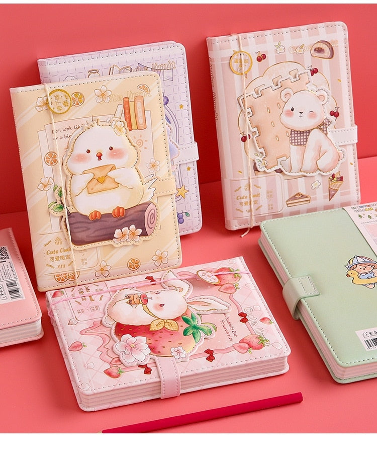 Kawaii Foodie Diaries - diairies, diary, journal, journaling, stationary Kawaii Babe
