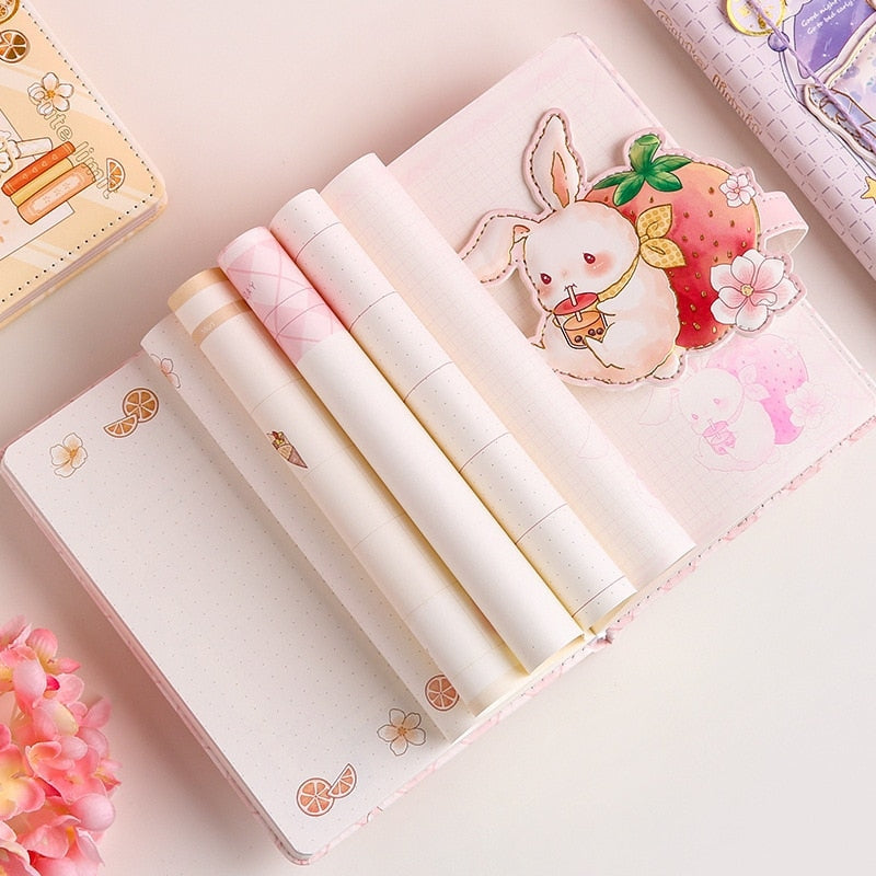Kawaii Foodie Diaries - diairies, diary, journal, journaling, stationary Kawaii Babe