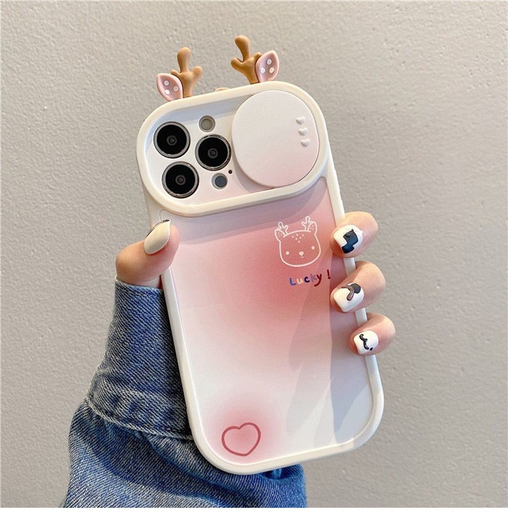 Kawaii friends iphone case and camera cover - bear - bears - bunny - cat - cats