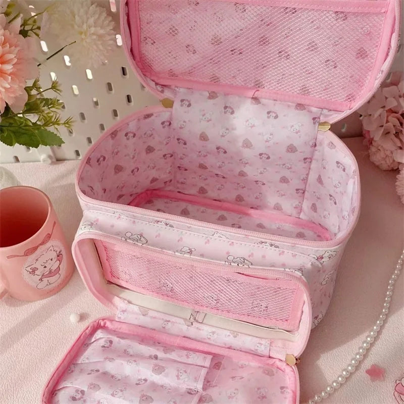 Kawaii friends make-up case - bags - cosmetic - bag - handbag - handbags