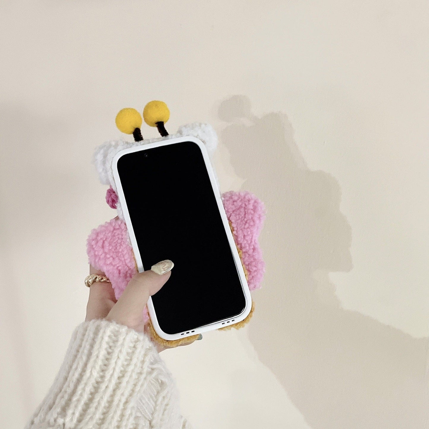 Kitty Bee Plush Phone Case