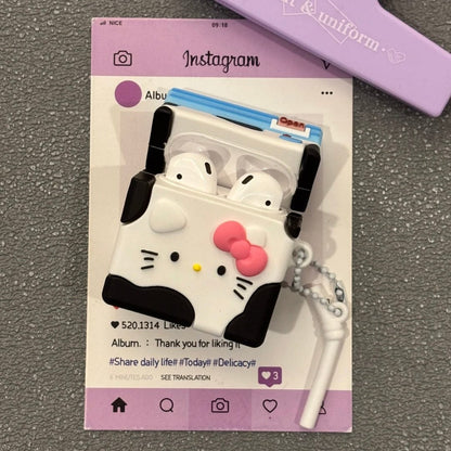 Étui pour écouteurs AirPods Kawaii Kitty Milk