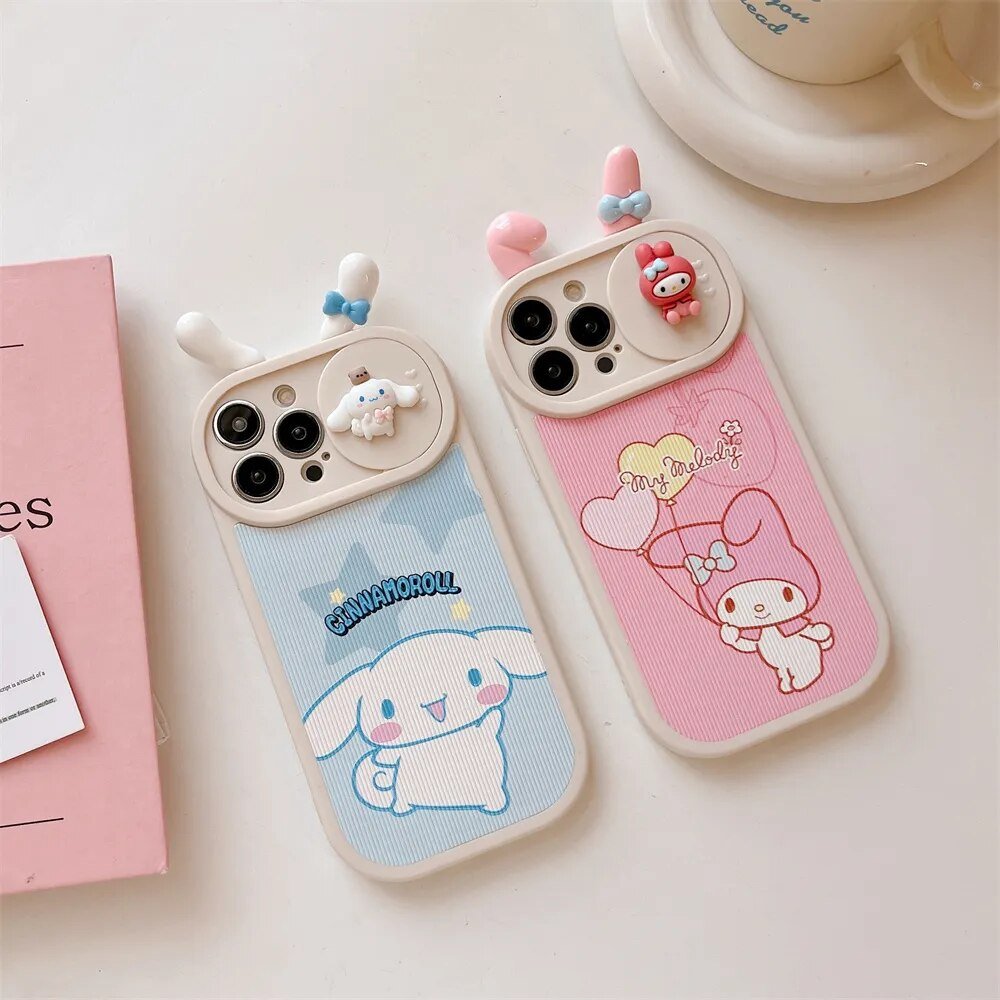 Kawaii iPhone Case (Cinnamoroll & My Melody) - KAWAII LULU