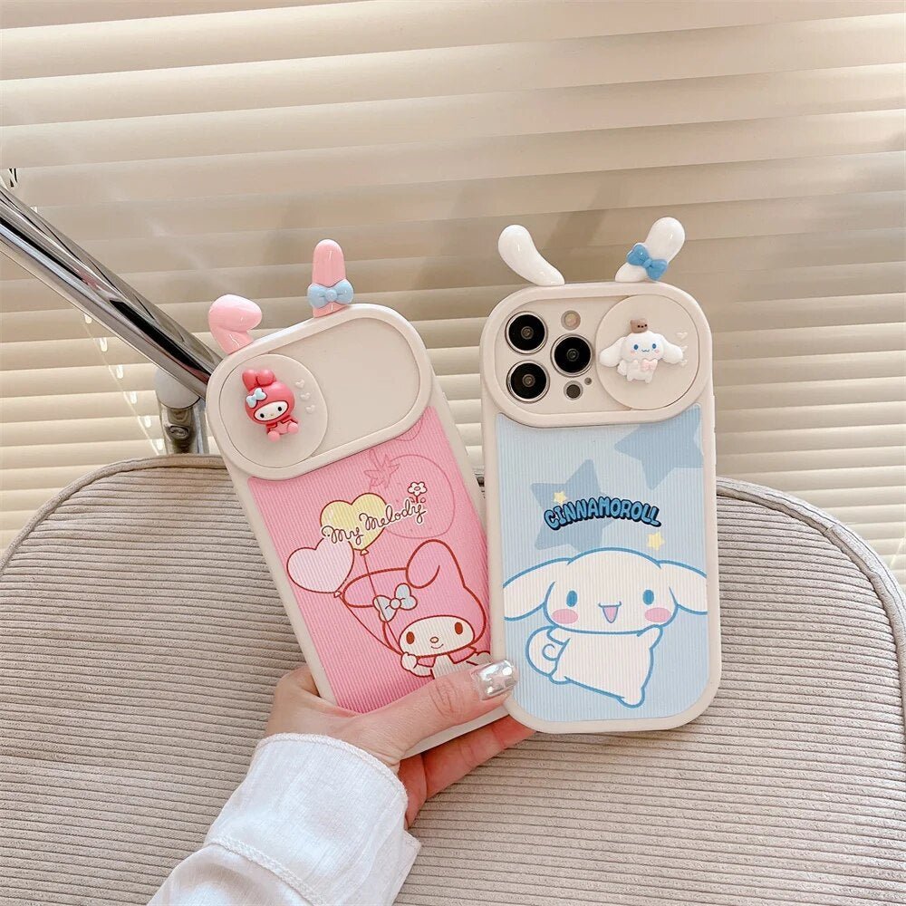 Kawaii iPhone Case (Cinnamoroll & My Melody) - KAWAII LULU