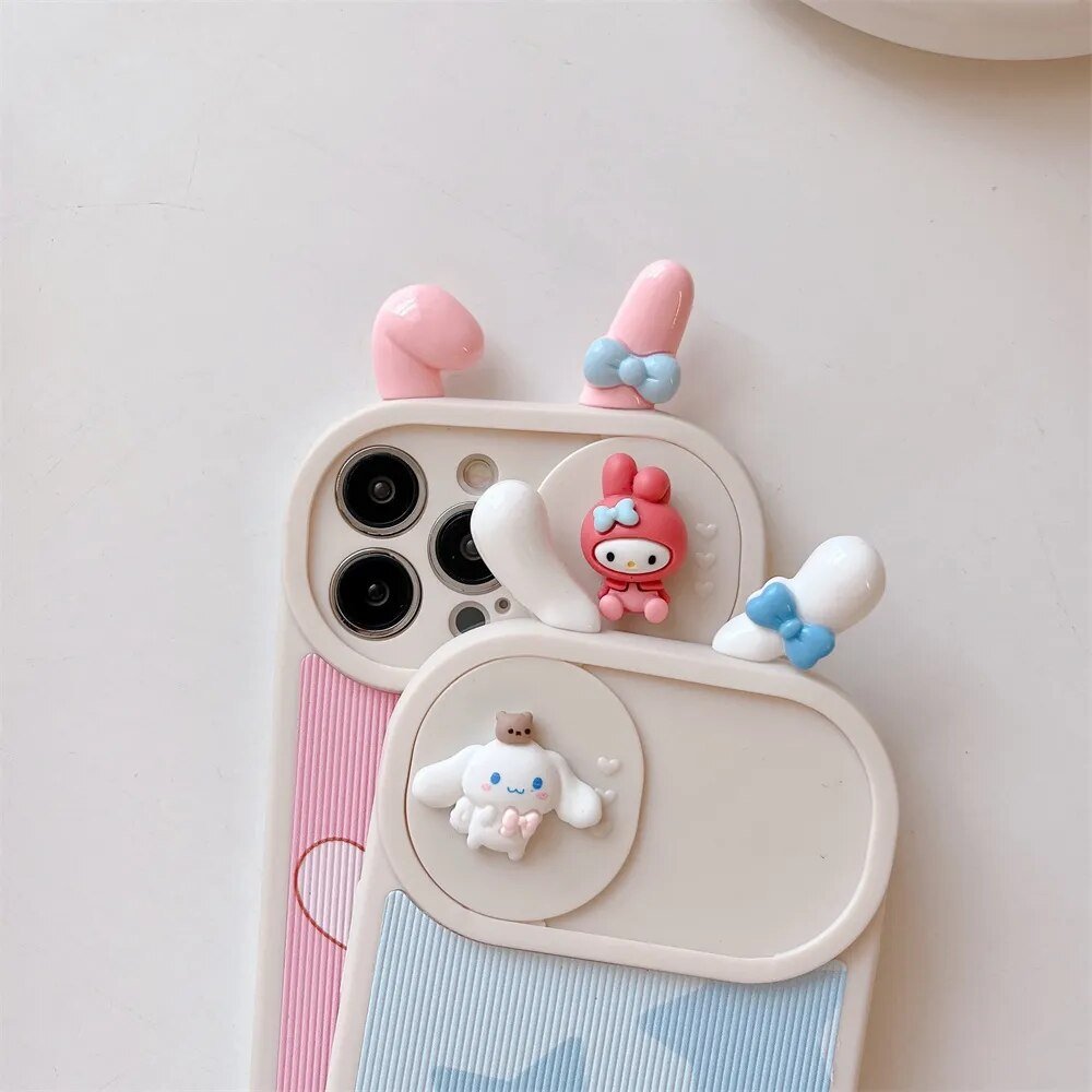 Kawaii iPhone Case (Cinnamoroll & My Melody) - KAWAII LULU