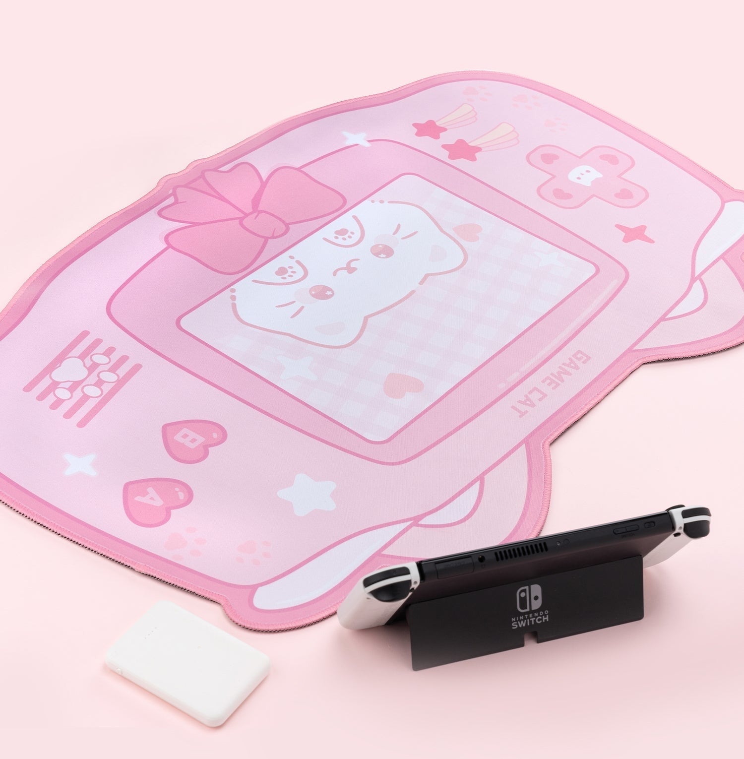 Kawaii Kitten Gaming Mousepad - desktop, fairy, fairy kei, kei fashion, fairykei