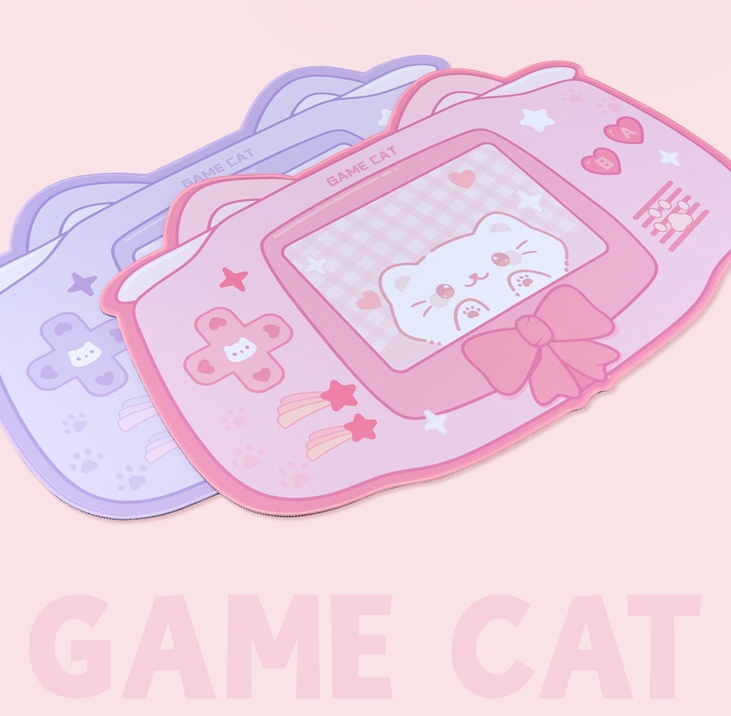 Kawaii Kitten Gaming Mousepad - desktop, fairy, fairy kei, kei fashion, fairykei