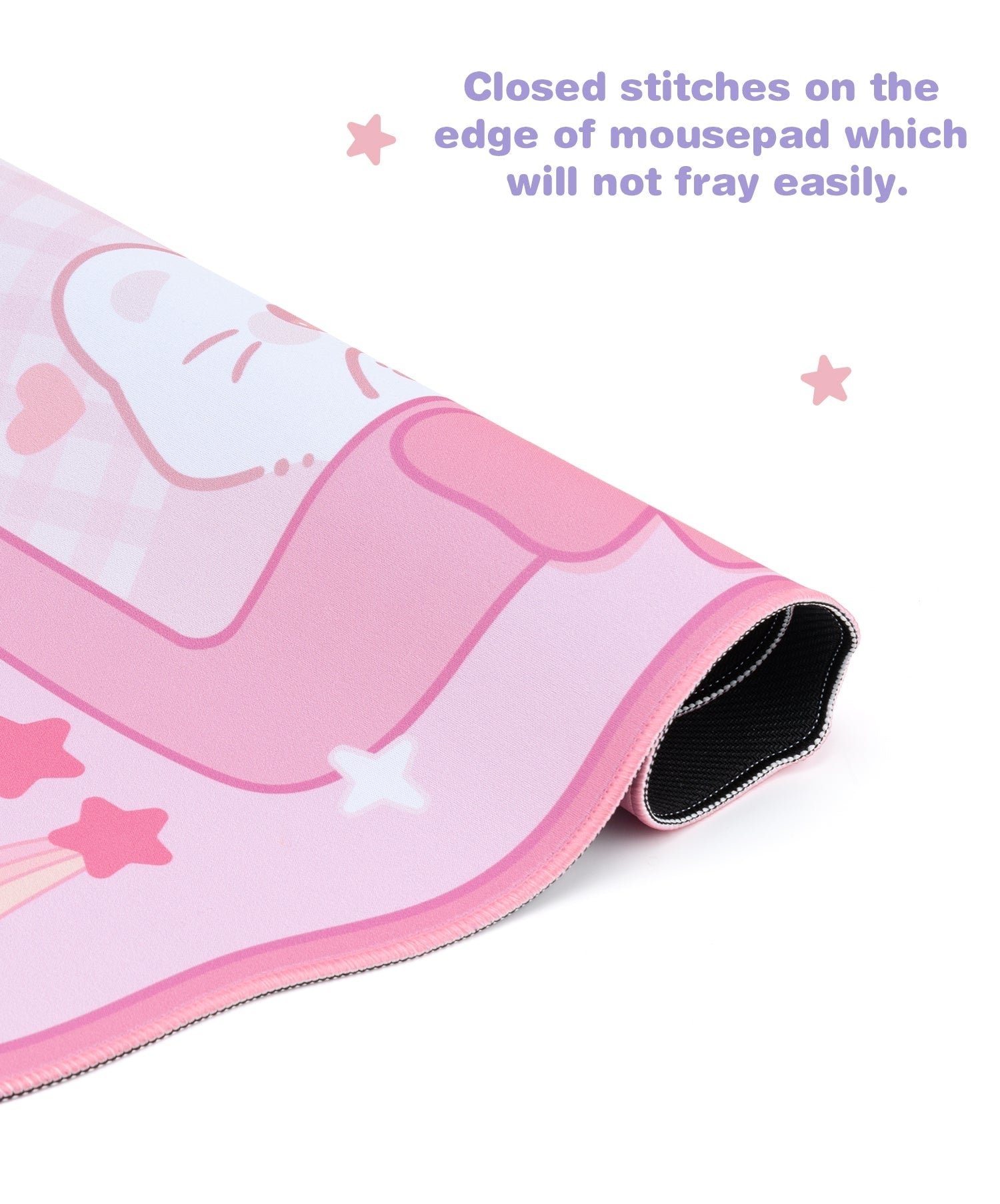 Kawaii Kitten Gaming Mousepad - desktop, fairy, fairy kei, kei fashion, fairykei