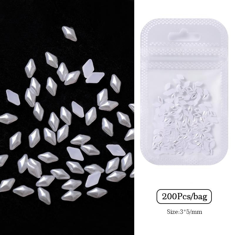 Kawaii nail art sticker gems - bows - charms - gems - hearts - jewels