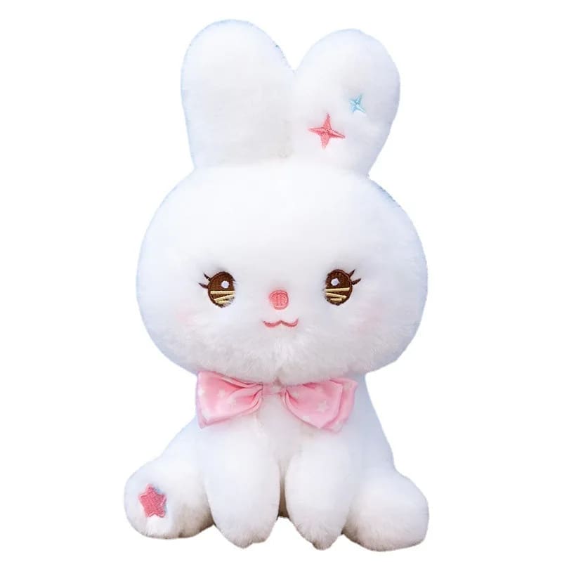 Kawaii pastel star peep easter bunny plush toy stuffed animal