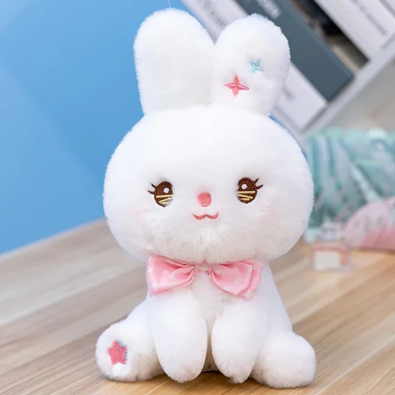 Kawaii pastel star peep easter bunny plush toy stuffed animal