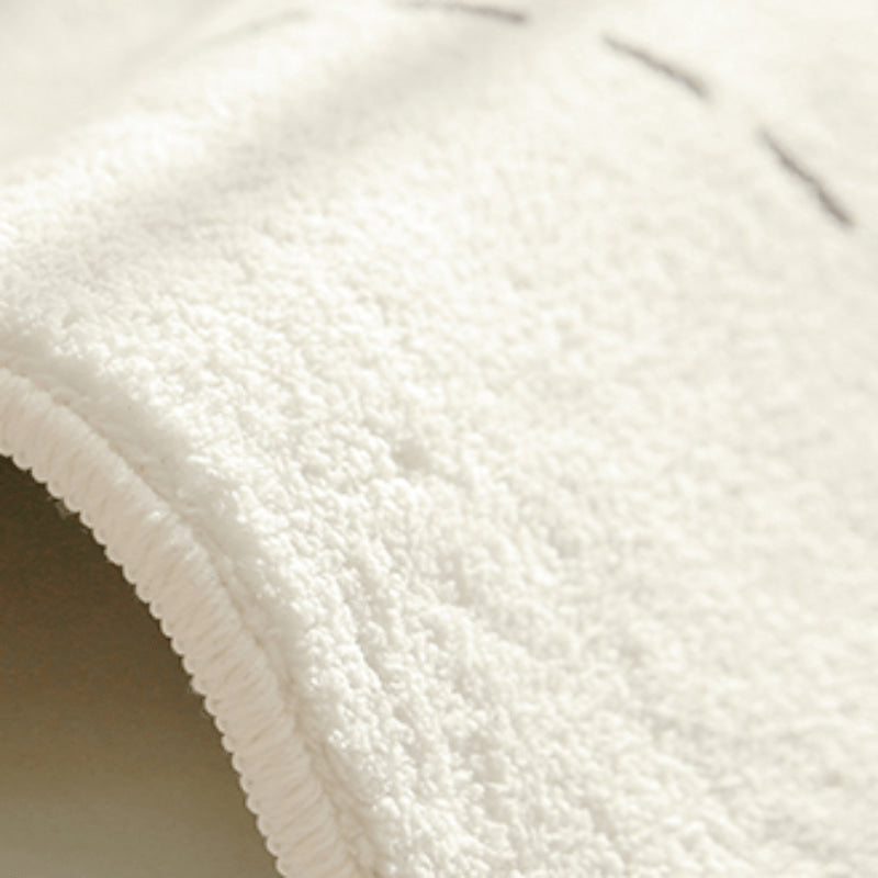 Kawaii pink tulip kitten non-slip rug mat