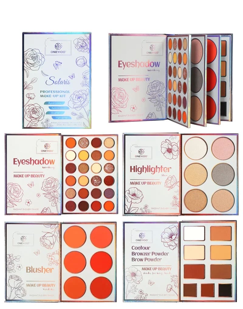 Kawaii pixel gamer girl eye shadow make-up palette