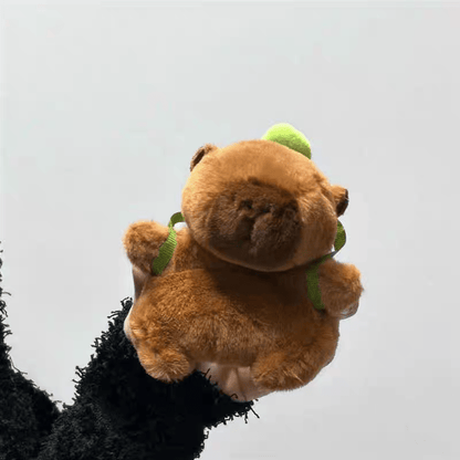 Étui pour écouteurs AirPods en peluche Kawaii Capybara