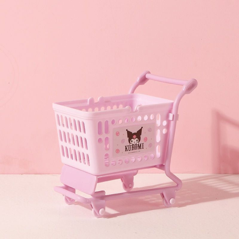 Kawaii Shopping Cart Storage - Kuromi - phone case