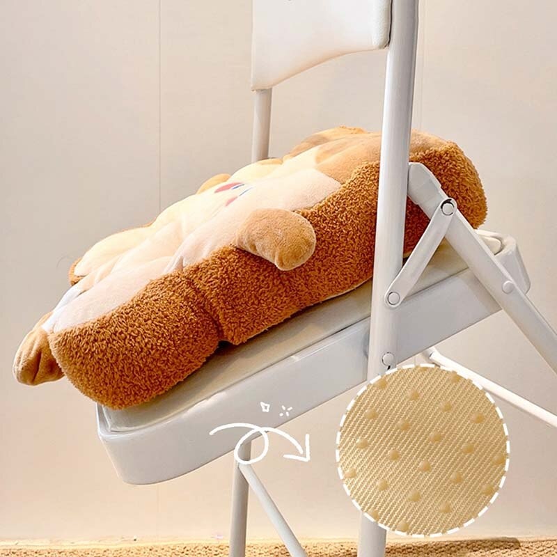Kawaii Toast Pillow - home decor, pillows, plush, plush toys, plushies Kawaii Babe