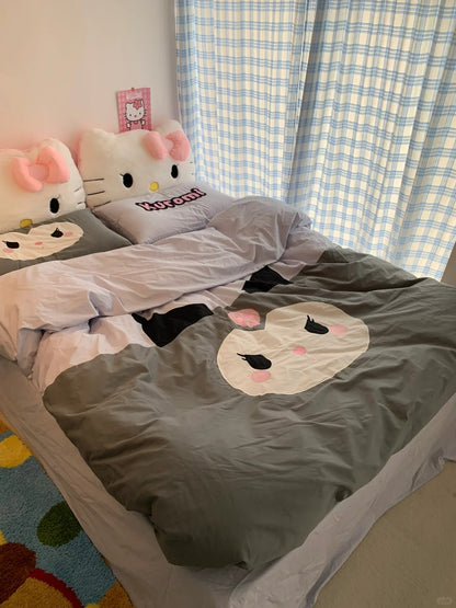 Kawaii Cotton Bedding Sheet
