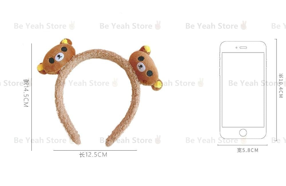 Kuma Headband - baby bun, bear ears, bunnies, bunny rabbit, furry