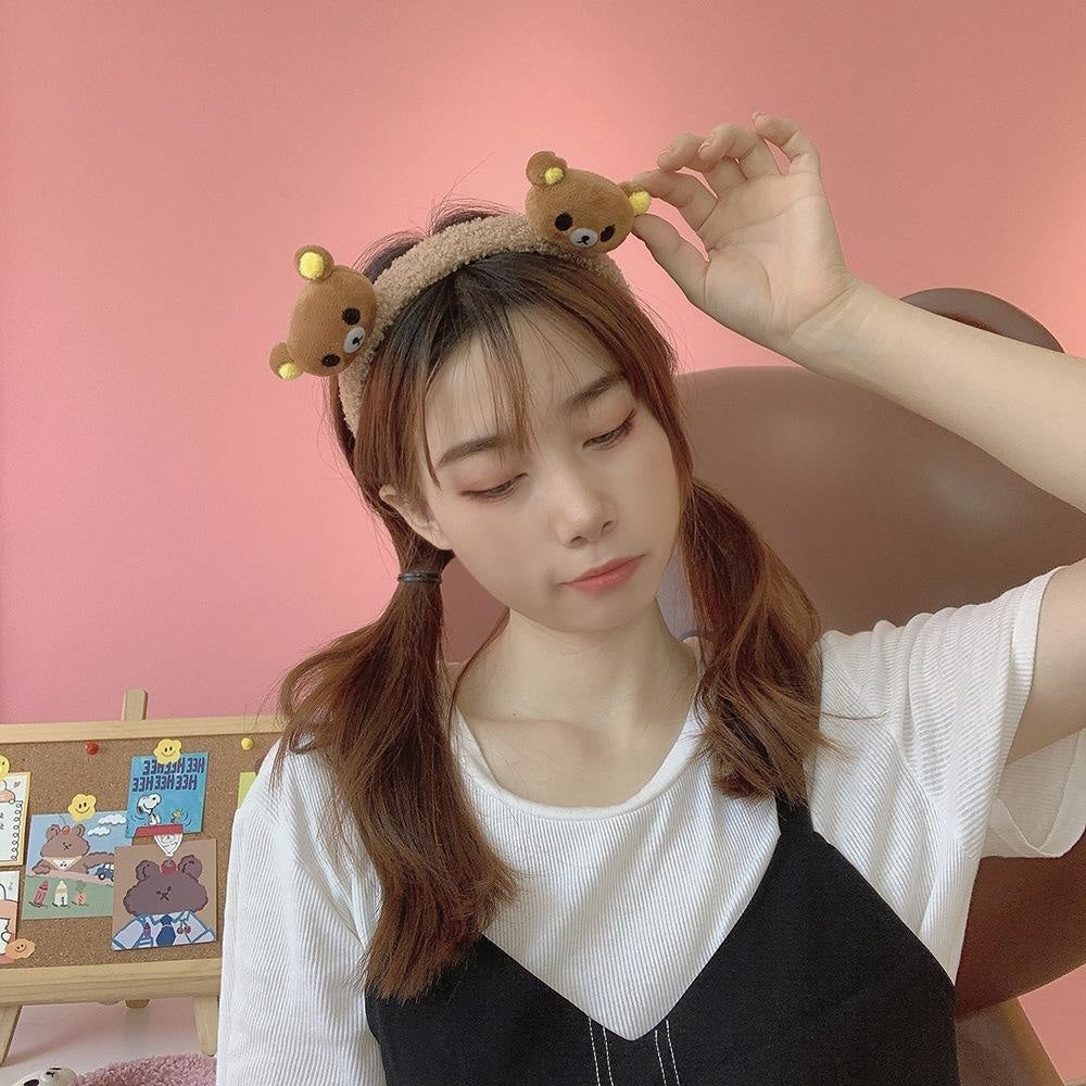 Kuma Headband - baby bun, bear ears, bunnies, bunny rabbit, furry