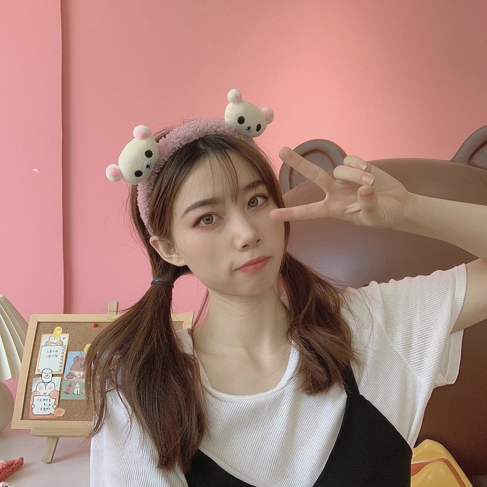 Kuma Headband - baby bun, bear ears, bunnies, bunny rabbit, furry