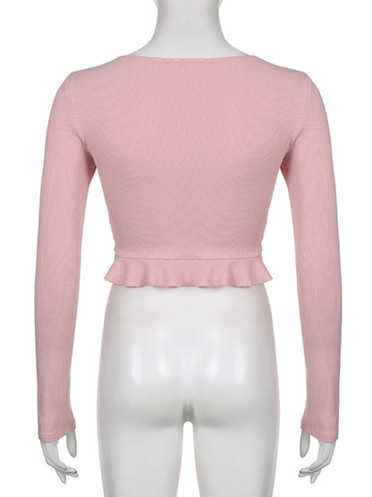 Lace Knit Princess Sweater - coquette, dollette, fae, faecore, fairycore Kawaii Babe