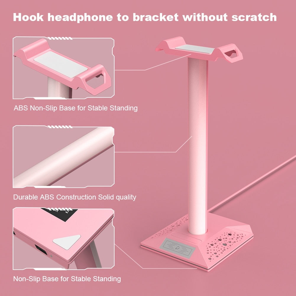 Led headset stand & display - display - egirl - egirls - gamer - girl