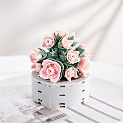 Beauty Flowers Assembly Building Blocks