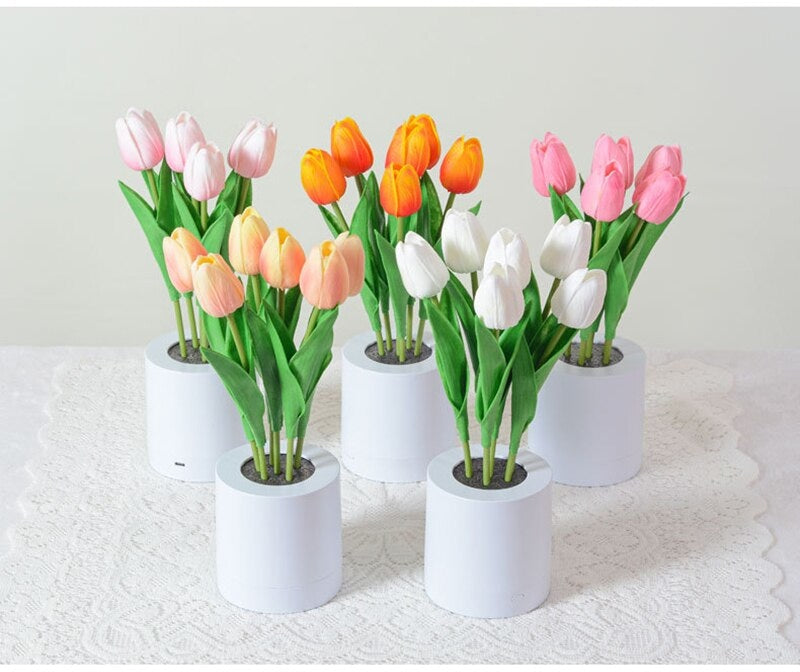 Light-Up Sunflower Desk Lamp - desk lamp, flowers, lamp, lamps, light Kawaii Babe