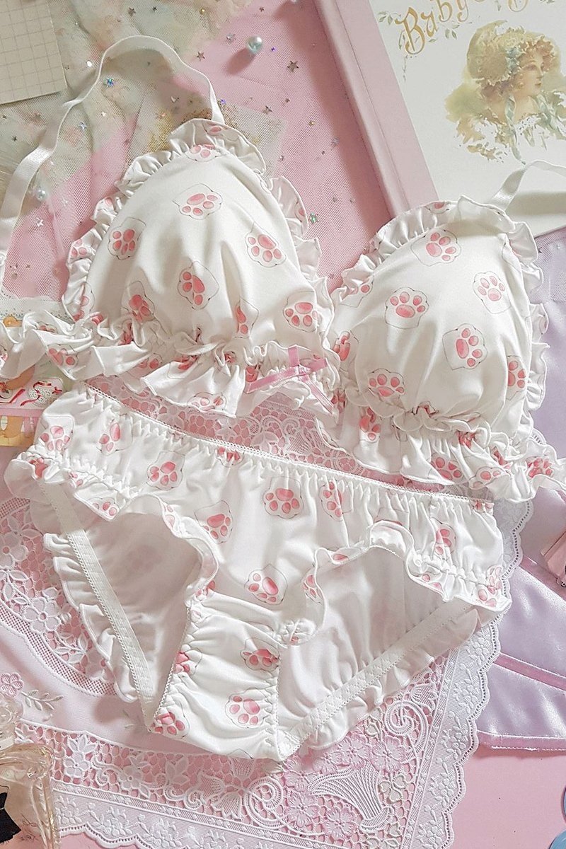 Little Paw Lingerie Set - underwear