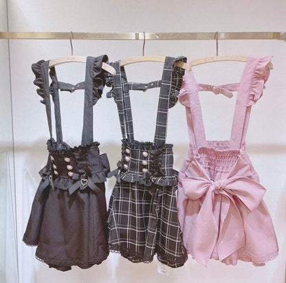 Lolita Suspender Skirt (Up to 4XL) - bloomer, bloomers, lolita style, overalls, plus size Kawaii Babe