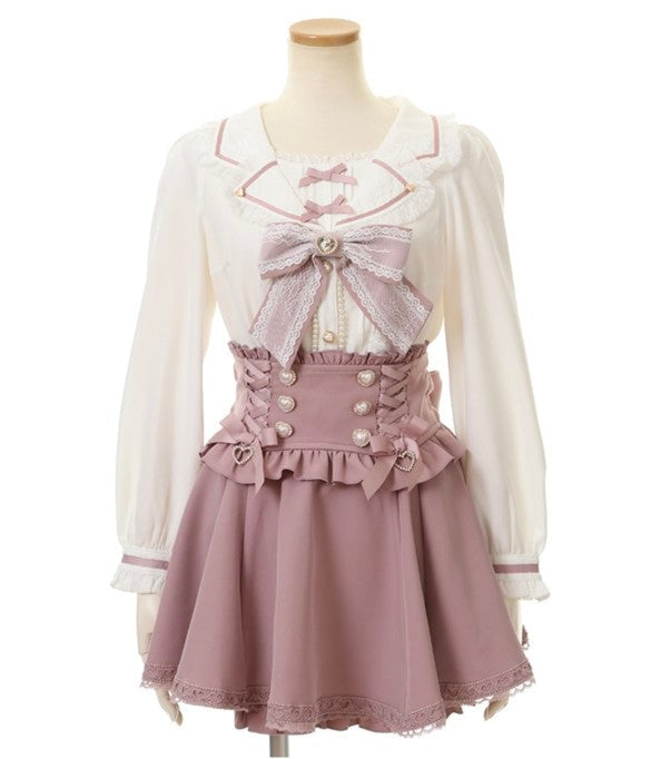 Lolita Suspender Skirt (Up to 4XL) - bloomer, bloomers, lolita style, overalls, plus size Kawaii Babe