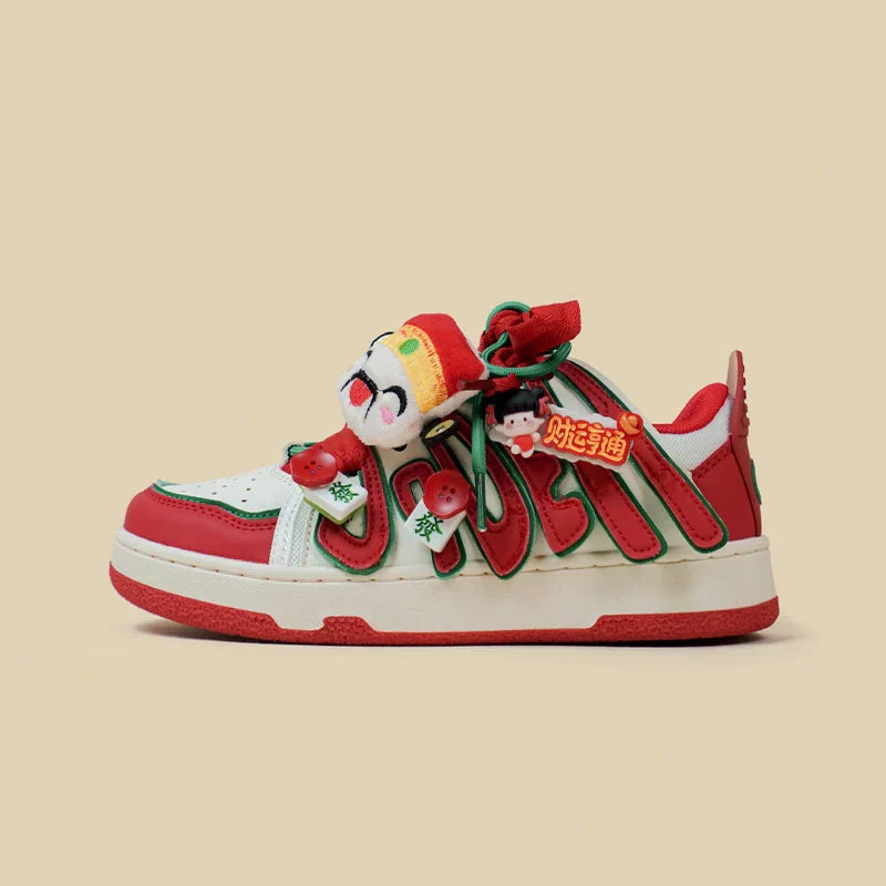 Lucky cat sneakers - footwear - kawaii shoes - lolita